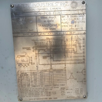 USED STEIN INDUSTRIES INC. J570-07-6