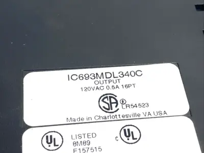 USED GE FANUC IC693MDL340C
