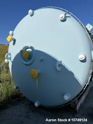Unused / Reglassed Pfaudler 5000 Gallon Glass-Lined Reactor – High-Pressure Vessel
