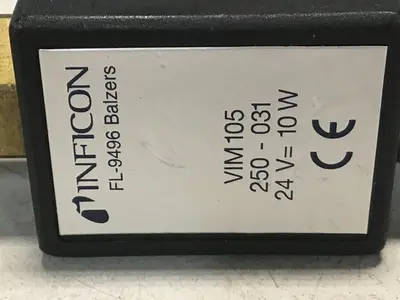 USED INFICON FL-9496 BALZERS