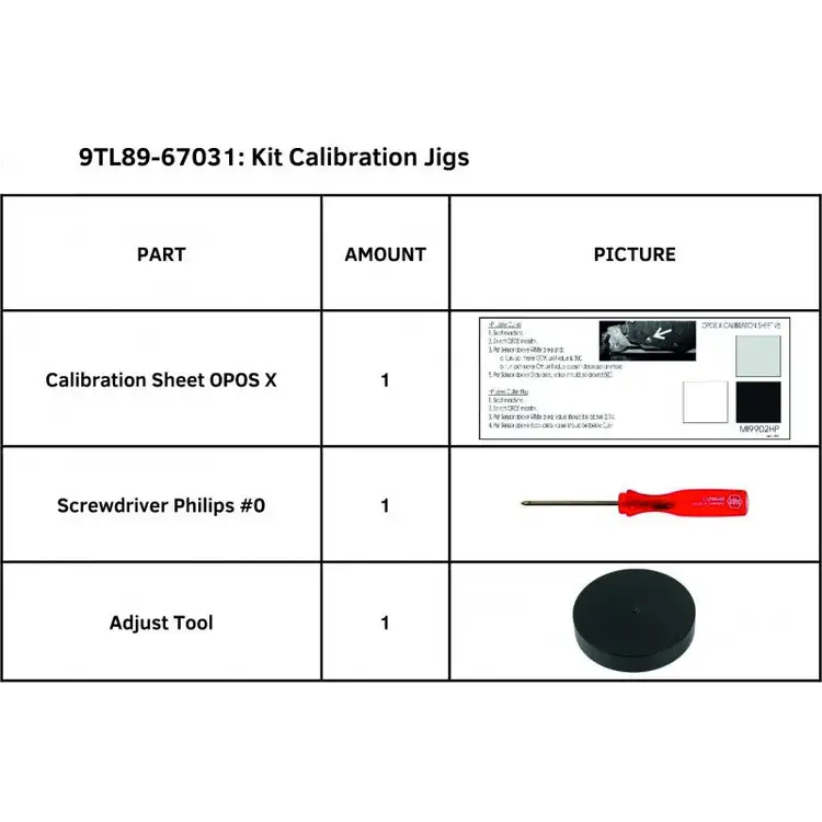 Used _UNKNOWN_ SummaCut Kit Calibration Jigs for Summa S One Series (9TL89-67031) Calibration Equipment Oklahoma US | Wide Image Solutions #1538493