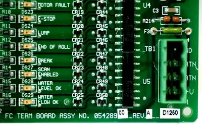 NEW HONEYWELL 054289-00 TERMINATION BOARD REV.A 05428900