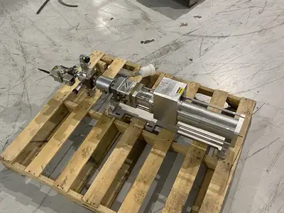 Used Wagner Reinhardt-Technik Vecdos Piston Metering System Head Unit, 150 Dosing Size, 300bar Pump Parts Michigan US | Maverick Industrial Sales #1424647