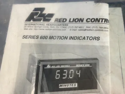 Red Lion Series 600 Digital Minutes Counter Display