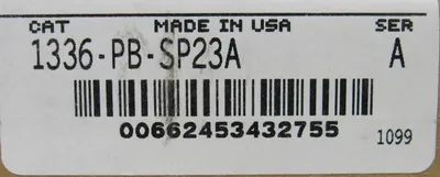 NEW ALLEN BRADLEY 1336-PB-SP23A PCB PRECHARGE1336PBSP23A SERIES A 74101-181-51