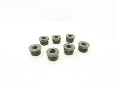 Lasco D2464 Pipe Fitting Adapter 3/4" NPT 1-1/2" NPT Schedule 80 PVCI Lot of 7