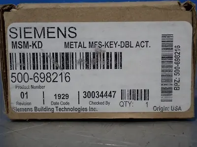 NEW SIEMENS MSMKD