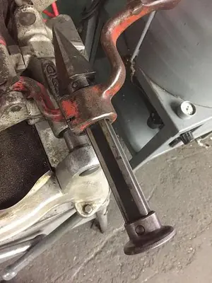 2550-700 Ridgid Automatic Pipe Threading Machine, Model #801