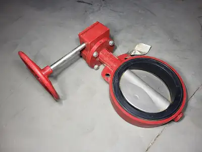 8in. Butterfly Valve, Manual Actuation, ISO 9001