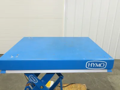 Hymo CXX4-8 Hydraulic Scissor Lift Table 400kg 880lb 36" Travel 24x31" 240V 3Ph