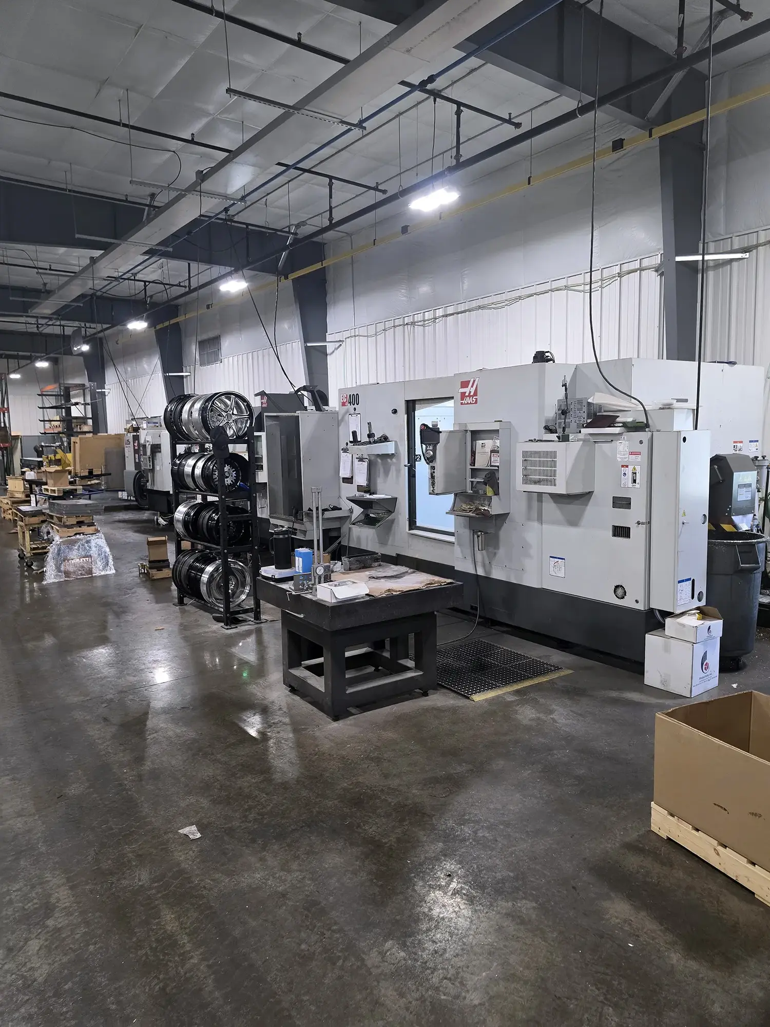 Used 2022 Haas EC-400 Horizontal Machining Centers Iowa US | Machine Tool Bids #1348135