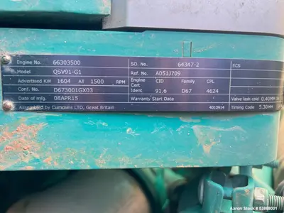 USED CUMMINS C1540 N6C