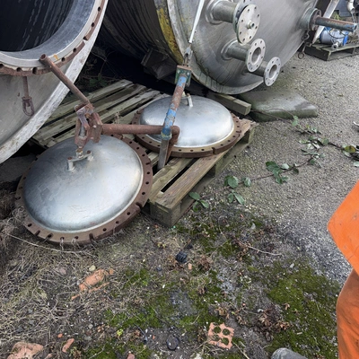 11,500L Stainless Steel JKTD 1/2 Coil / Limpet Coiled Reactor Body