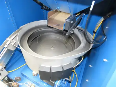 MTS Vibratory Bowl Feeder 15" Base Small Parts Sorter 1/4" Pop Rivet Rodix 120V