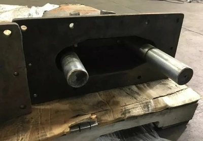 Qty 2 Hydraulic Draw Yoke Cylinder Assemblies Double Cylinder Hydraulic