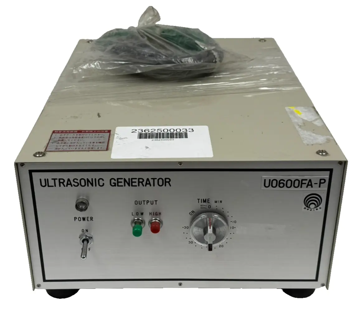 NEW KOKUSAI U0600FA-P ULTRASONIC GENERATOR AC100V 12A 600W 50/60Hz 26KHz