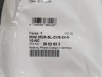 NEW 2016 PHOENIX CONTACT MINI MCR-SL-CVS-24-5-10-NC
