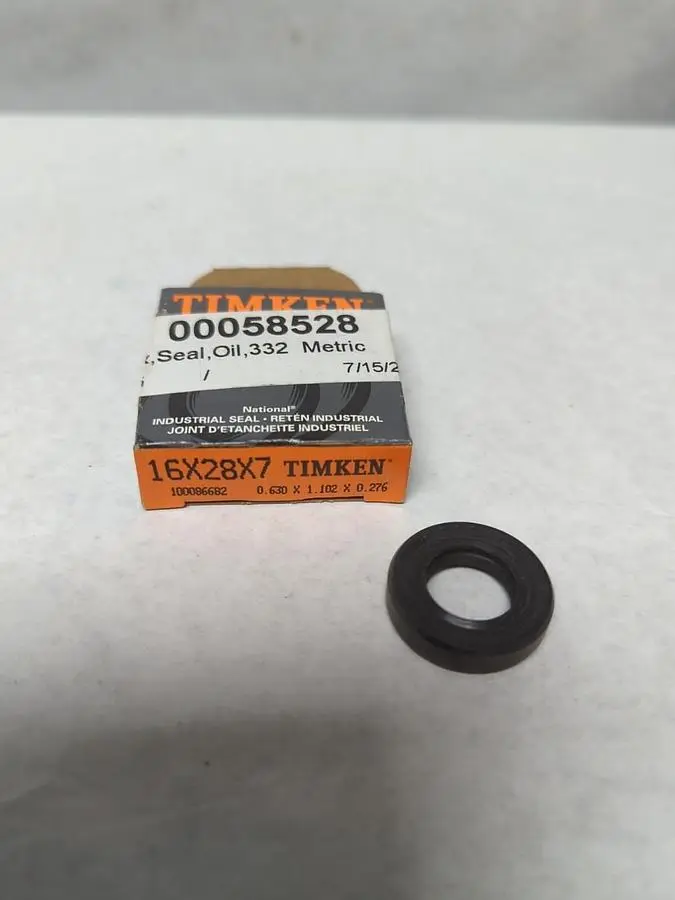 New | in-Stock TIMKEN 16X28X7 Pump & Valve Parts Ohio US | Surplus Asset Holdings #1245349