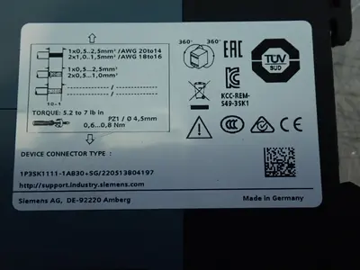 USED SIEMENS 3SK11111AB30