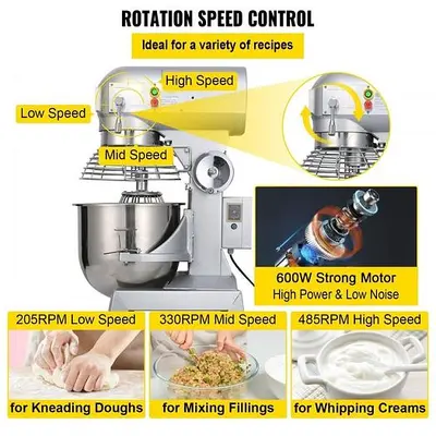 15 QUART COMMERCIAL MIXER - 3 SPEED