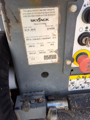 USED 2019 Skyjack SJ3219