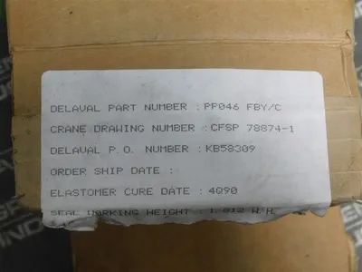 John Crane CFSP 78874-1 Mechanical Seal PP046 FBY/C KB58309 New
