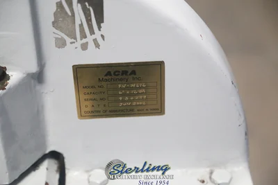Used ACRA FP-S4812 Notching Machines California US | Sterling Machinery Exchange #1466993