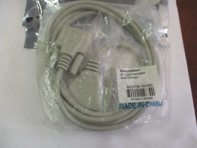 New M20FM-0609D 6ft Beige DB25M/DB9F  CABLE