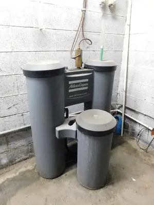 USED 2016 ATLAS COPCO GA160VSD ROTARY SCREW AIR COMPRESSOR