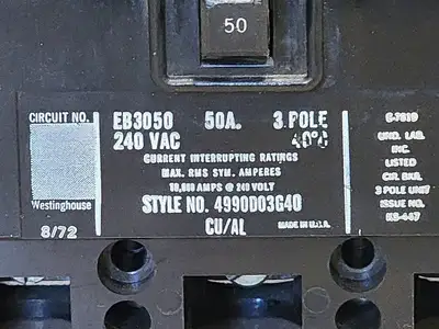 USED WESTINGHOUSE EB3050