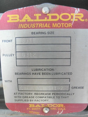 USED BALDOR M00