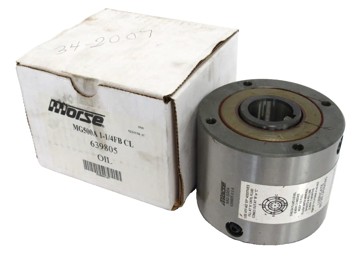 NEW MORSE 639805 CLUTCH MG500A 1-1/4FB CL