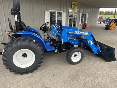 New | in-Stock 2025 NEW HOLLAND WORKMASTER 25 Sub-Compact & Compact Tractors Maine US | Beauregard Equipment #1511346