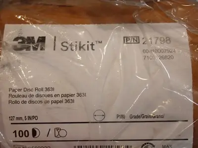 3m Stikit Sand Paper Disc Roll Lot