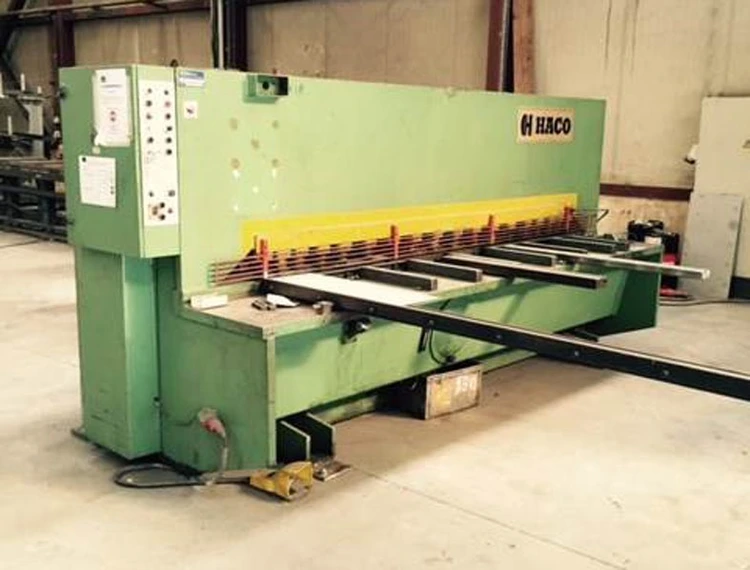 Used HACO TS 3100 X 10 MM Sheet Metal Shears | Apt International N.V #365143