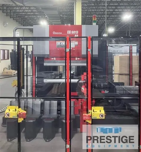 Used 2017 AMADA EG 6013 AR Press Brakes New York US | Prestige Equipment #1469322