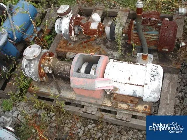 Used Durco 3" X 1.5" X 6" DURCO CENTRIFUGAL PUMP D4 ALLOY 5 HP Pumps Ohio US | Federal Equipment Company 2 #125252