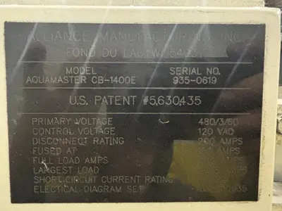 2019 ALLIANCE MANUFACTURING AQUAMASTER CB-1400E Pass-Thru Washer | Benchmark Machine Tools (14)