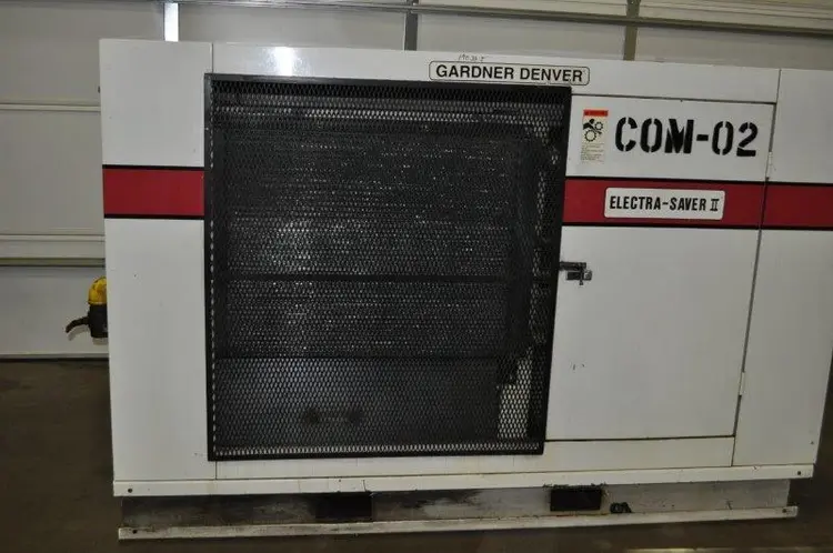 Used GARDNER DENVER EBM99F43 Rotary Screw & Sliding Vane Air Compressors | D & D Industries #438499