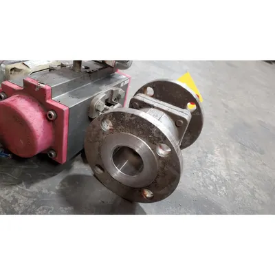 2" Stainless Steel Ball Valve - Flanged Split Body