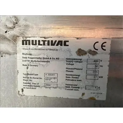 Used Multivac _UNKNOWN_ Vacuum Sealers Pennsylvania US | ISCA #1299592