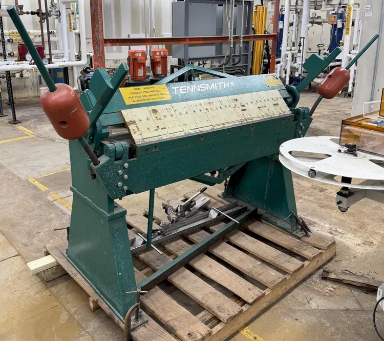 Used TENNSMITH HBU48-12 Box & Pan Brakes including Finger Ohio US | CW WOOD MACHINERY #1362769