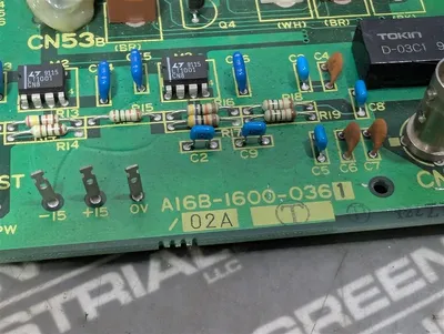FANUC A16B-1600-0361/02A Laser Unit Control Board A320-1600-T361/07 Used