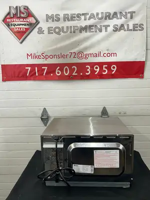 Amana RCS10TS 1000w Commercial Microwave w/ Touch Pad, 120v Refurbished