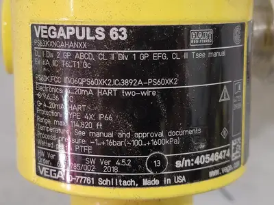USED 2018 VEGA PS63.KXNCAHANXX