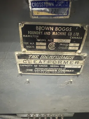 Brown & Boggs Cleat Former