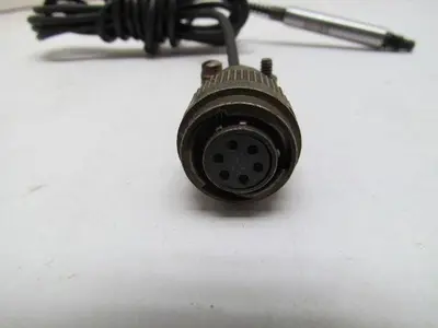 Moore 13660-1 Linear Transducer Probe Gauge Sensor w/ 5 Pin Female Plug