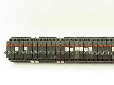 Allen Bradley 1492-GH015 Din Rail 1.5A Circuit Breaker Ser B 250V Lot of 64