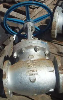 QTY. 1. VELAN 8" 150 FLANGED RAISED FACE GLOBE VAL...