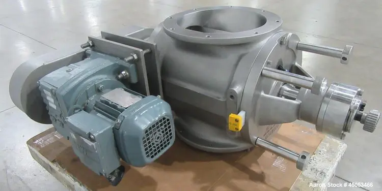 Used NU-CON ENGINEERING DT 500 DEM Rotary Airlock Feeder Illinois US | Aaron Equipment #967775